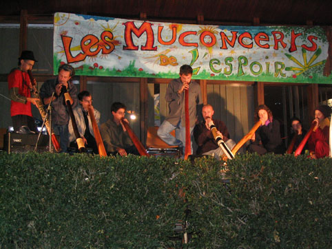 et un corroboree pour clore la soirée ! merci à tous !!