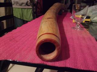 ma premier embouchure faite au tour en padouk et red cedar