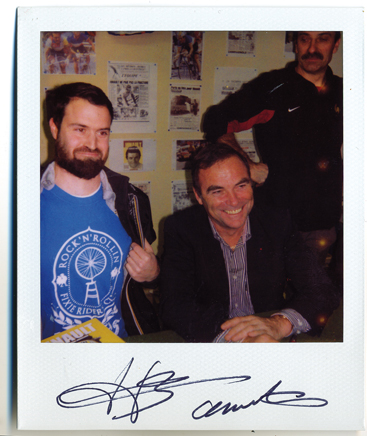 Et ouais, malgré son vélo au plafond le Bernardo Ninault il assure ses descentes!!!