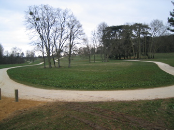 vue du fond du parc