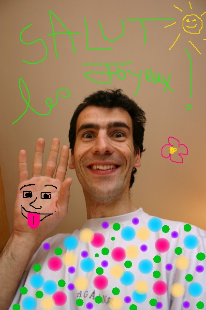 Alors, jai l'air fou ou heureux ?