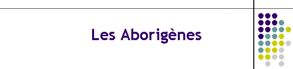 Les Aborignes